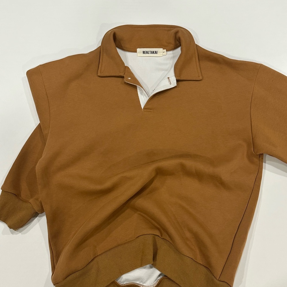 Realtakai Button Placket Pull Over - image 1